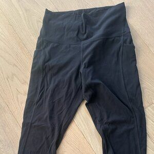 Lululemon Align 25" Leggings with Pockets - Black - Size 8